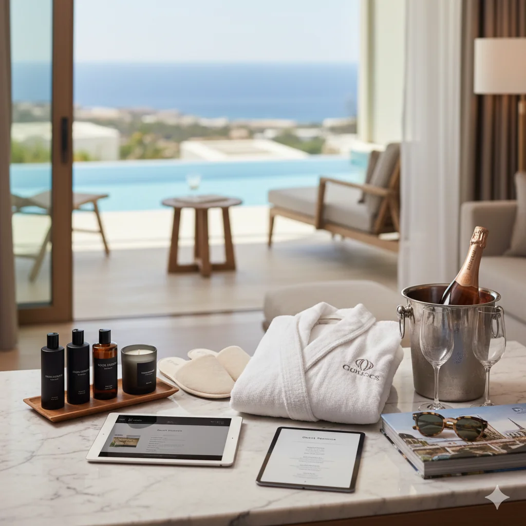 Luxury hotel amenities in Cyprus
